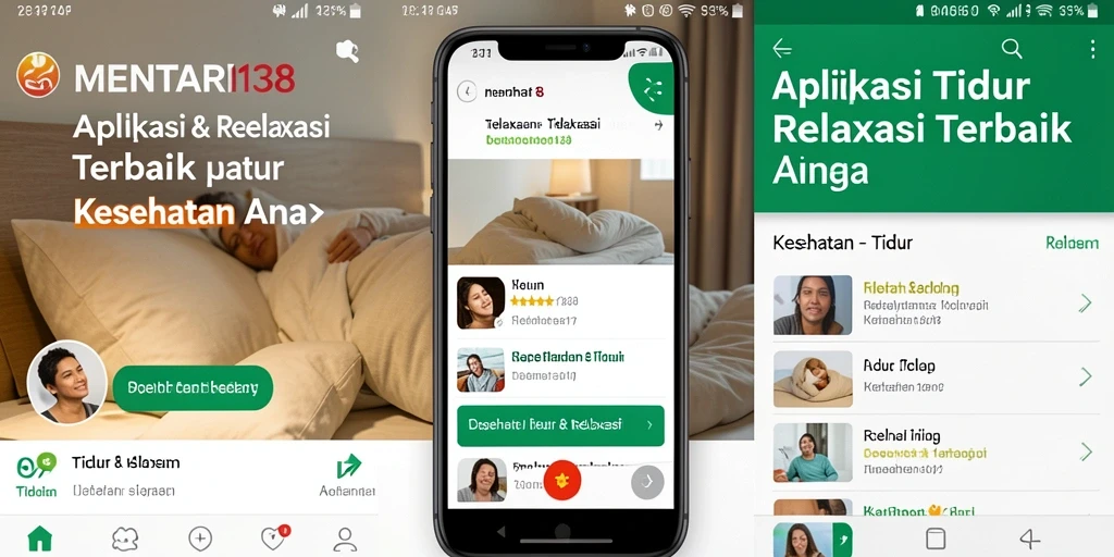 Antarmuka MENTARI138 yang menenangkan untuk tidur dan relaksasi.