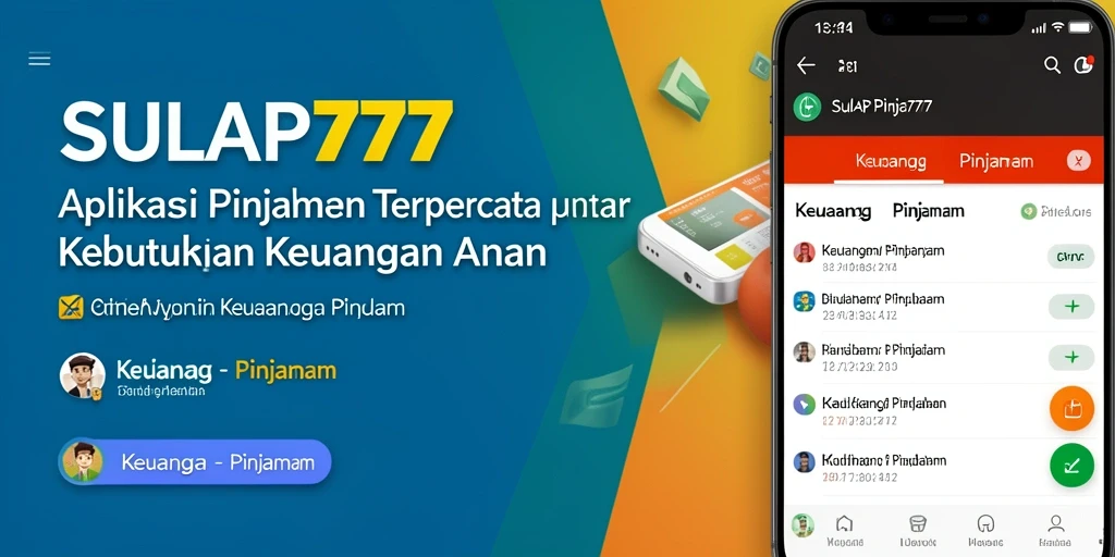 Antarmuka SULAP777 yang ramah pengguna untuk pengajuan pinjaman.