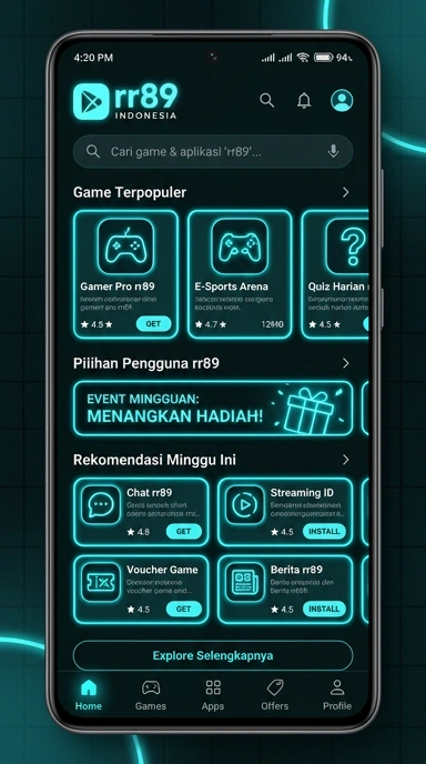 Aplikasi Populer & Kanal Uji — rr89 Indonesia