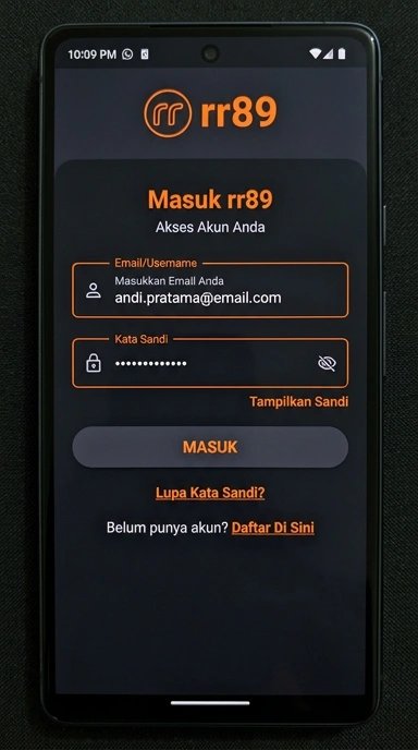 Panduan Login rr89 untuk Pengguna Android